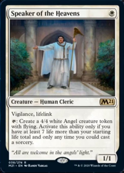 Speaker of the Heavens [Core Set 2021] | Arkham Games and Comics