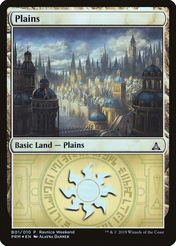 Plains (B01) [Ravnica Allegiance Guild Kit] | Arkham Games and Comics