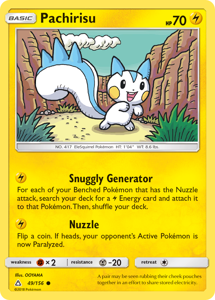 Pachirisu (49/156) [Sun & Moon: Ultra Prism] | Arkham Games and Comics