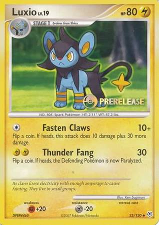 Luxio (52/130) (Prerelease Promo) [Nintendo: Black Star Promos] | Arkham Games and Comics