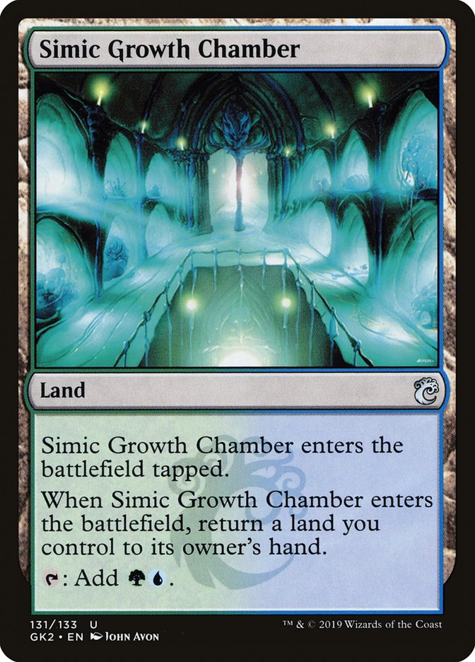 Simic Growth Chamber [Ravnica Allegiance Guild Kit] | Arkham Games and Comics