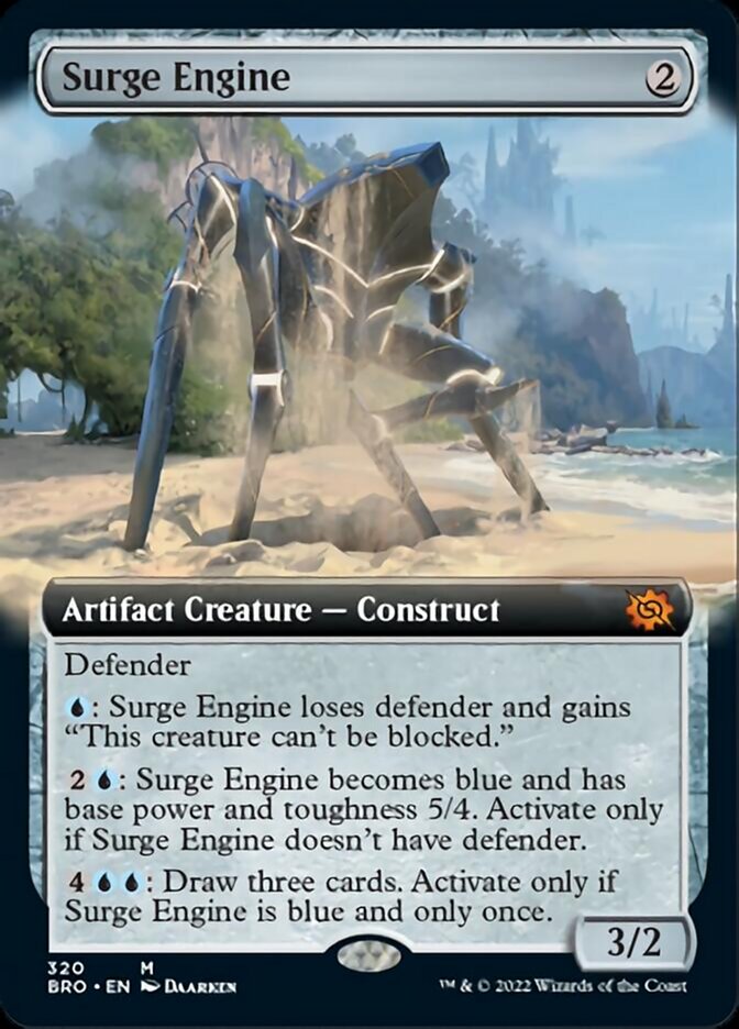 Surge Engine (Extended Art) [The Brothers' War] | Arkham Games and Comics