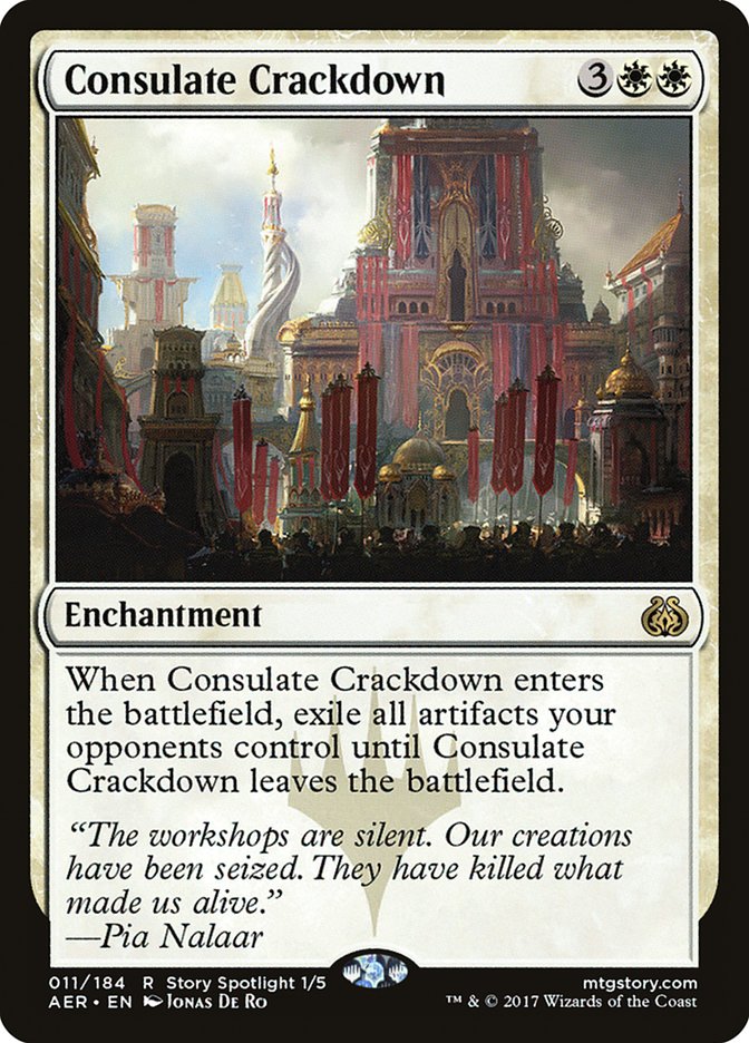 Consulate Crackdown [Aether Revolt] | Arkham Games and Comics