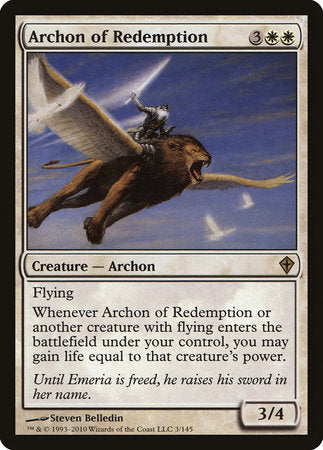 Archon of Redemption [Worldwake] | Arkham Games and Comics