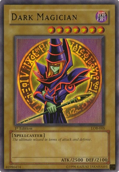 Dark Magician [LOB-005] Ultra Rare | Arkham Games and Comics