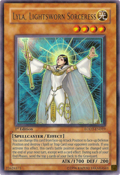 Lyla, Lightsworn Sorceress [LODT-EN019] Ultra Rare | Arkham Games and Comics