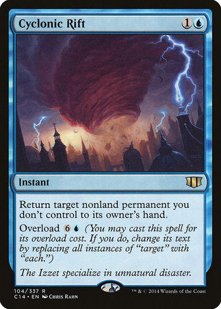 Cyclonic Rift [Commander 2014] | Arkham Games and Comics