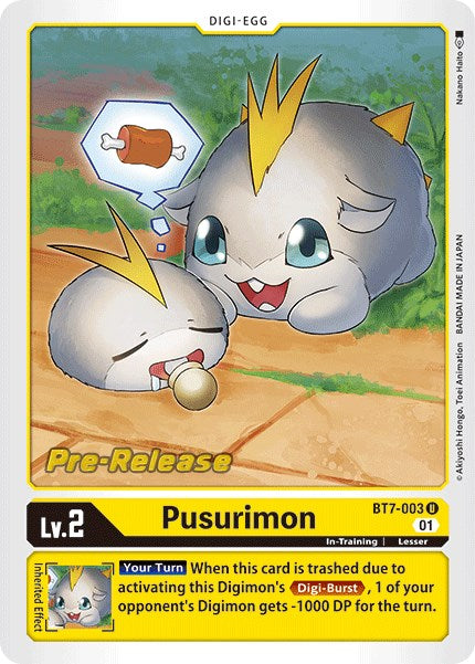 Pusurimon [BT7-003] [Next Adventure Pre-Release Cards] | Arkham Games and Comics