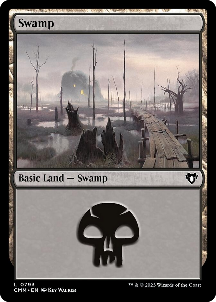 Swamp (793) [Commander Masters] | Arkham Games and Comics
