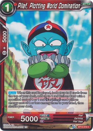 Pilaf, Plotting World Domination (BT10-019) [Rise of the Unison Warrior 2nd Edition] | Arkham Games and Comics