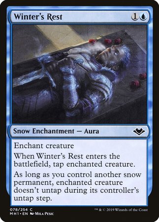 Winter's Rest [Modern Horizons] | Arkham Games and Comics