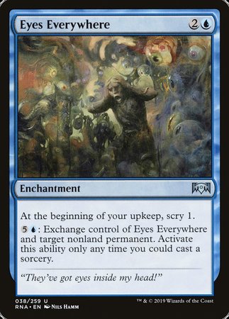 Eyes Everywhere [Ravnica Allegiance] | Arkham Games and Comics