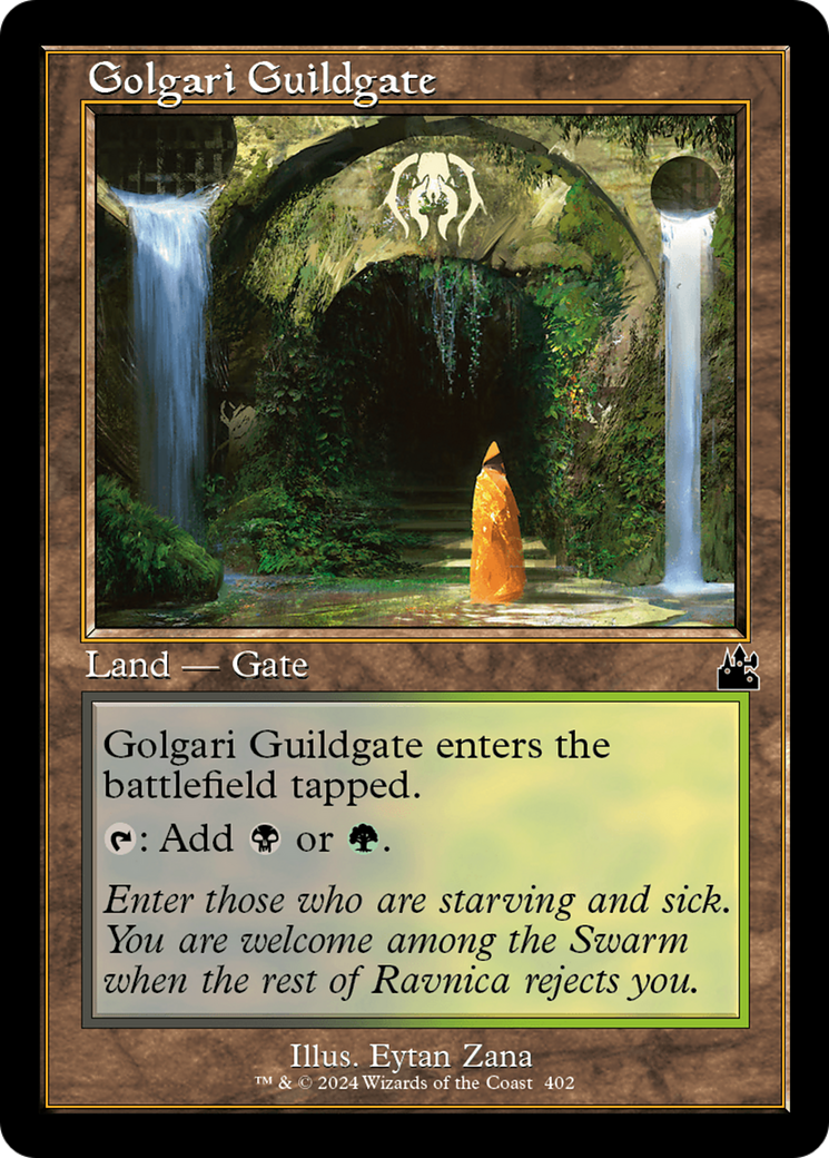Golgari Guildgate (Retro Frame) [Ravnica Remastered] | Arkham Games and Comics