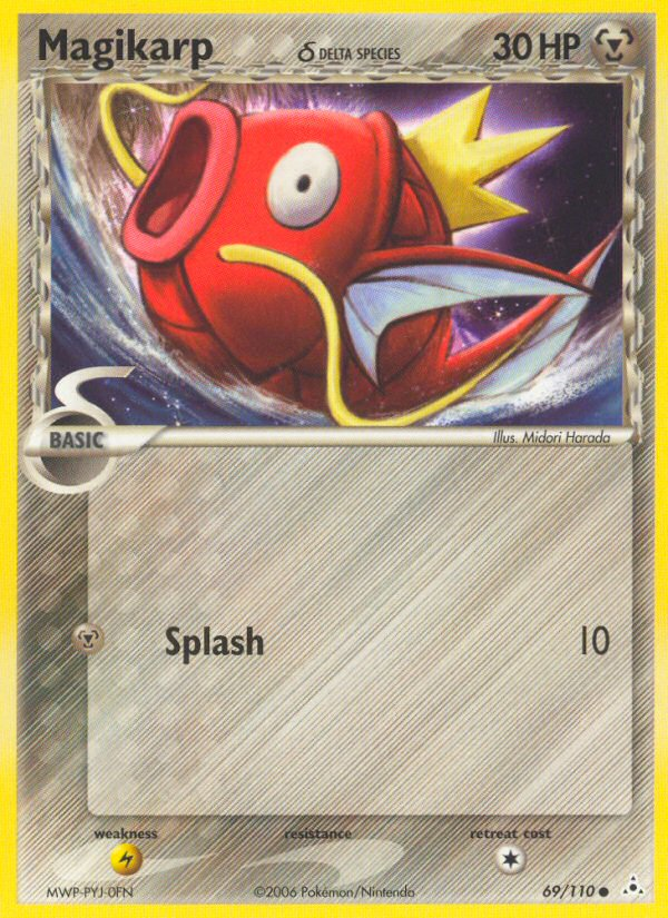 Magikarp (69/110) (Delta Species) [EX: Holon Phantoms] | Arkham Games and Comics