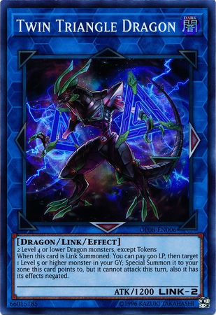 Twin Triangle Dragon [OP08-EN006] Super Rare | Arkham Games and Comics