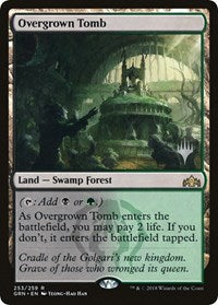 Overgrown Tomb [Promo Pack: Throne of Eldraine] | Arkham Games and Comics