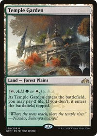 Temple Garden [Promo Pack: Throne of Eldraine] | Arkham Games and Comics