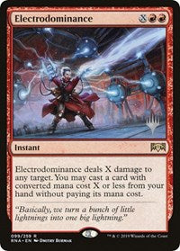 Electrodominance [Promo Pack: Throne of Eldraine] | Arkham Games and Comics