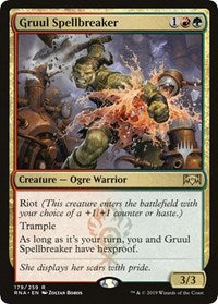 Gruul Spellbreaker [Promo Pack: Throne of Eldraine] | Arkham Games and Comics