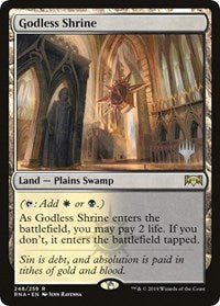 Godless Shrine [Promo Pack: Throne of Eldraine] | Arkham Games and Comics