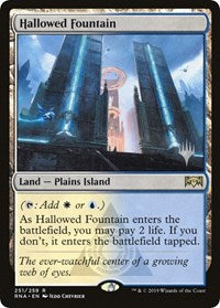 Hallowed Fountain [Promo Pack: Throne of Eldraine] | Arkham Games and Comics