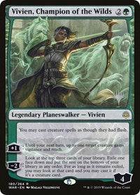 Vivien, Champion of the Wilds [Promo Pack: Throne of Eldraine] | Arkham Games and Comics