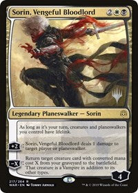 Sorin, Vengeful Bloodlord [Promo Pack: Throne of Eldraine] | Arkham Games and Comics