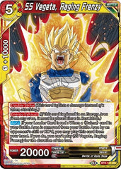 SS Vegeta, Raging Frenzy [BT8-111] | Arkham Games and Comics