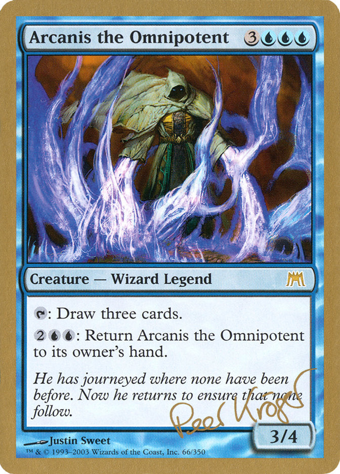 Arcanis the Omnipotent (Peer Kroger) [World Championship Decks 2003] | Arkham Games and Comics