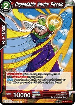 Dependable Warrior Piccolo [BT8-013] | Arkham Games and Comics