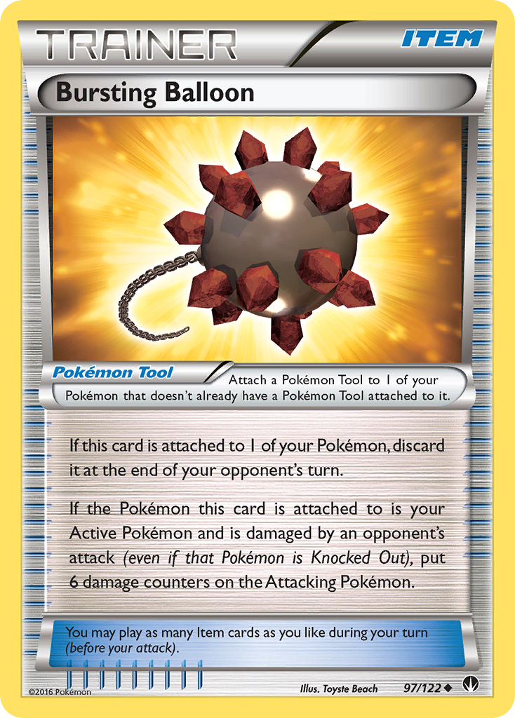 Bursting Balloon (97/122) [XY: BREAKpoint] | Arkham Games and Comics