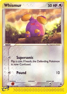 Whismur (019) (Cosmos Holo) [Nintendo: Black Star Promos] | Arkham Games and Comics