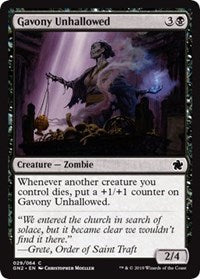 Gavony Unhallowed [Magic Game Night 2019] | Arkham Games and Comics