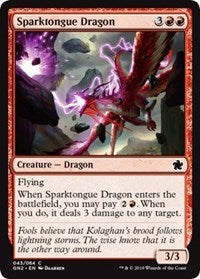 Sparktongue Dragon [Magic Game Night 2019] | Arkham Games and Comics