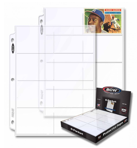 Pro 8-Pocket Page (100 CT. Box) | Arkham Games and Comics