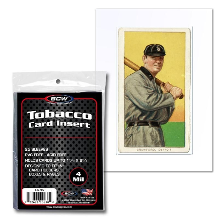 Tobacco Card Insert Sleeve | Arkham Games and Comics