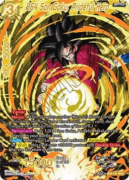 SS4 Son Goku, Prideful Hero [BT8-131] | Arkham Games and Comics