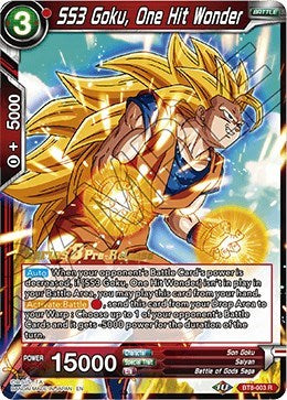 SS3 Goku, One Hit Wonder (Malicious Machinations) [BT8-003_PR] | Arkham Games and Comics