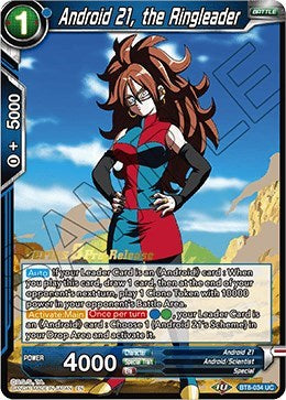 Android 21, the Ringleader (Malicious Machinations) [BT8-034_PR] | Arkham Games and Comics