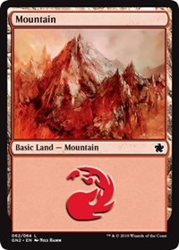 Mountain (62) [Magic Game Night 2019] | Arkham Games and Comics