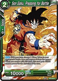 Son Goku, Prepping for Battle (Malicious Machinations) [BT8-046_PR] | Arkham Games and Comics