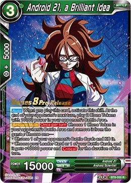 Android 21, a Brilliant Idea (Malicious Machinations) [BT8-055_PR] | Arkham Games and Comics