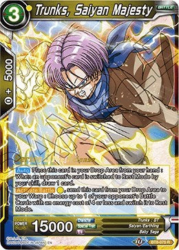 Trunks, Saiyan Majesty (Malicious Machinations) [BT8-075_PR] | Arkham Games and Comics