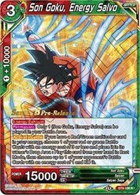 Son Goku, Energy Salvo (Malicious Machinations) [BT8-106_PR] | Arkham Games and Comics