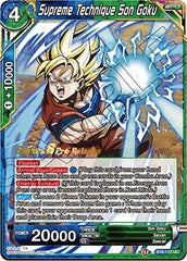 Supreme Technique Son Goku (Malicious Machinations) [BT8-117_PR] | Arkham Games and Comics