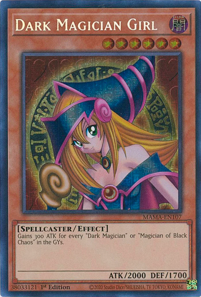 Dark Magician Girl [MAMA-EN107] Ultra Pharaoh's Rare | Arkham Games and Comics