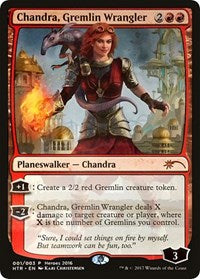 Chandra, Gremlin Wrangler [Unique and Miscellaneous Promos] | Arkham Games and Comics