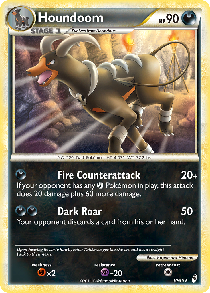 Houndoom (10/95) [HeartGold & SoulSilver: Call of Legends] | Arkham Games and Comics