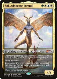 Sol, Advocate Eternal [Unique and Miscellaneous Promos] | Arkham Games and Comics