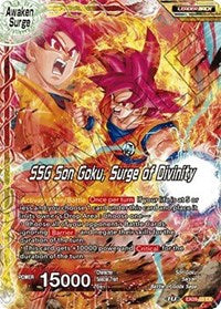 Super Saiyan Son Goku // SSG Son Goku, Surge of Divinity [EX09-03] | Arkham Games and Comics